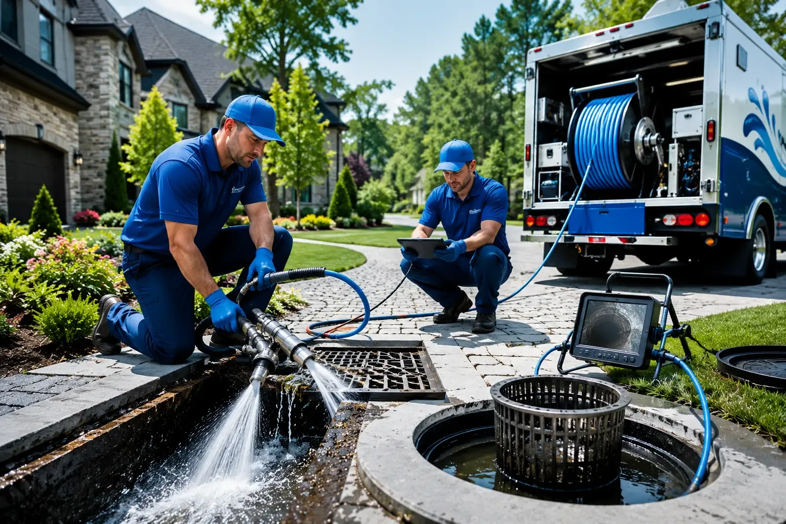 Local outdoor drain cleaning professionals in Belpre, KS