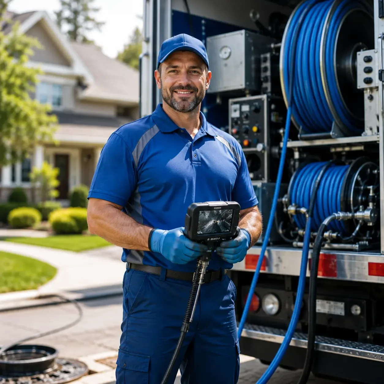 Local outdoor drain cleaning specialists in Belpre, KS